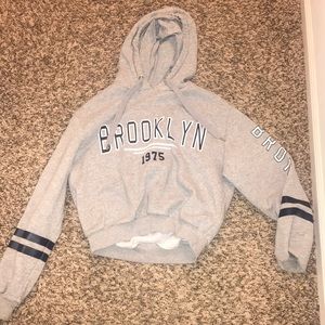 Brooklyn Cropped Hoodie